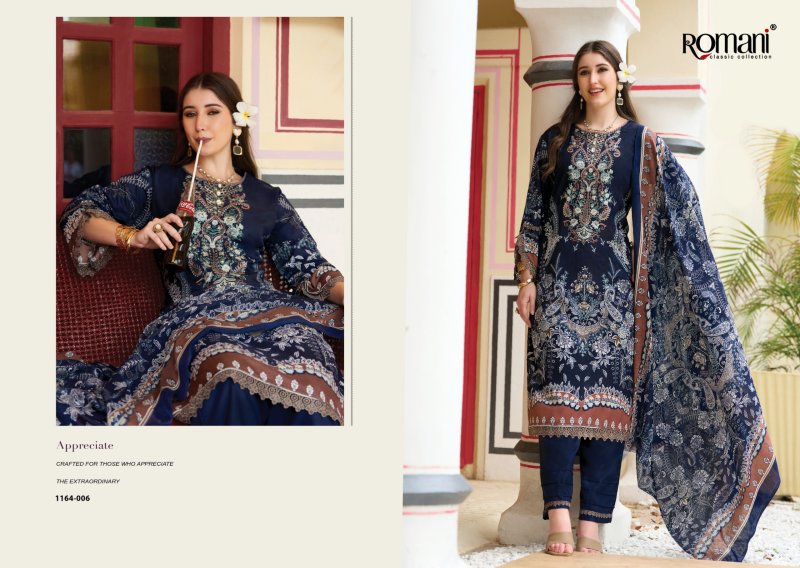 Aarzu Vol 37 By Romani Cotton Printed Dress Materials 